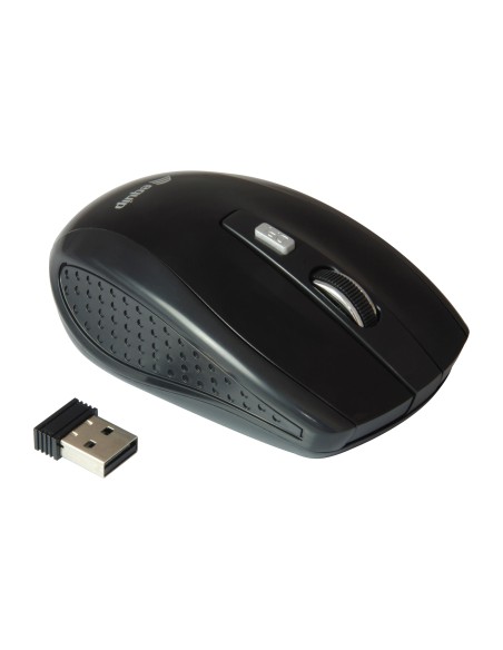 Equip 245104 ratón Viajes Ambidextro RF inalámbrico Óptico 1600 DPI