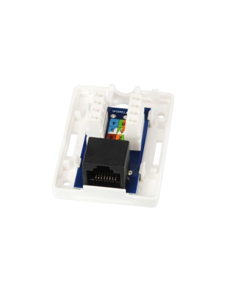 Equip 235113 caja de tomacorriente RJ-45 Blanco