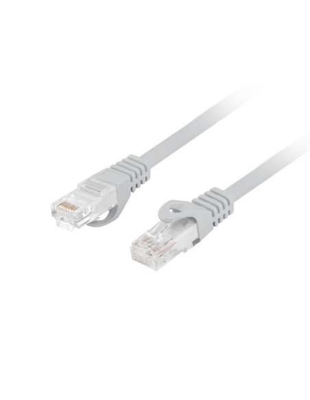 Lanberg PCU6-10CU-0200-S cable de red Gris 2 m Cat6 U UTP (UTP)