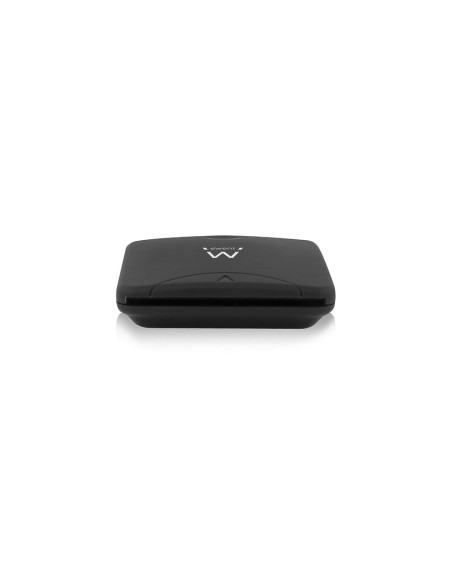 Ewent EW1052 lector de tarjeta inteligente USB USB 2.0 Negro