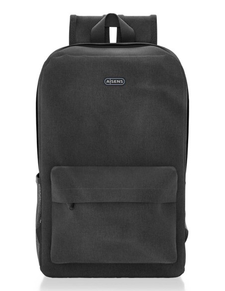 AISENS ASBG-BP080-BK maletines para portátil 39,6 cm (15.6") Mochila Negro