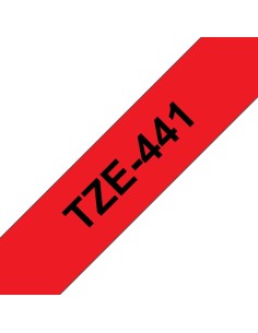 Brother TZE-441 cinta para impresora de etiquetas Negro sobre rojo