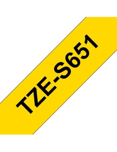 Brother TZE-S651 cinta para impresora de etiquetas TZ