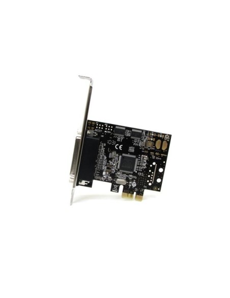 StarTech.com Tarjeta Adaptadora PCI Express PCIe 2 Puertos Serie 1 Paralelo con Cable Multiconector RS232 Serial