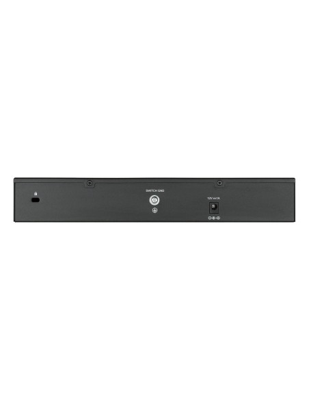 D-Link GO-SW-16G No administrado L2 Gigabit Ethernet (10 100 1000) 1U Negro