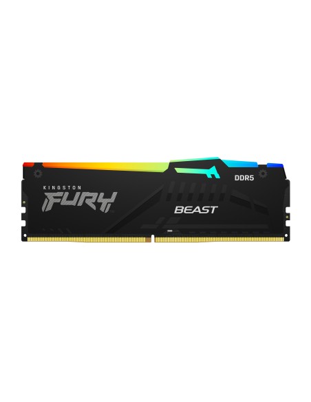 Kingston Technology FURY Beast 64 GB 5600 MT s DDR5 CL36 DIMM (Kit de 2) RGB EXPO