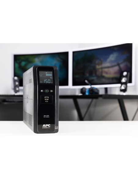 APC BR1600SI sistema de alimentación ininterrumpida (UPS) Línea interactiva 1,6 kVA 960 W 8 salidas AC
