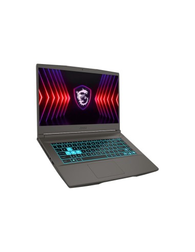 MSI Thin 15 B13VE-2655XES Intel® Core™ i7 i7-13620H Portátil 39,6 cm (15.6") Full HD 16 GB DDR4-SDRAM 512 GB SSD NVIDIA GeForce