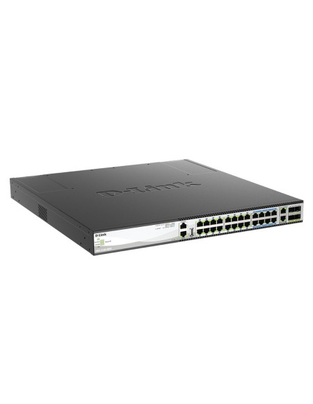 D-Link DMS-3130-30TS switch Gestionado L3 10G Ethernet (100 1000 10000) Negro D-Link DMS-3130-30TS switch Gestionado L3 10G Ethernet (100 1000 10000) Negro