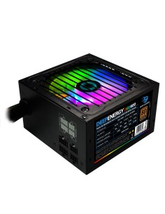 Deep Gaming DeepEnergy RGB600 unidad de fuente de alimentación 600 W 20+4 pin ATX ATX Negro