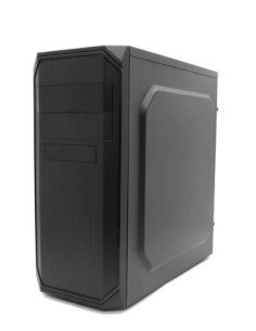 PC Case PCA-APC40-1 carcasa de ordenador Torre Negro