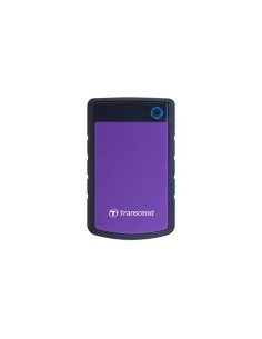 Transcend StoreJet 25H3 disco duro externo 4 TB 2.5" USB 3.2 Gen 1 (3.1 Gen 1) Negro, Púrpura