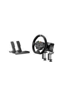 Moza Racing RS074 mando y volante Negro Bluetooth USB Volante + Pedales Digital PC