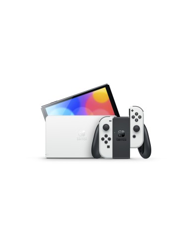 Nintendo Switch OLED videoconsola portátil 17,8 cm (7") 64 GB Pantalla táctil Wifi Blanco