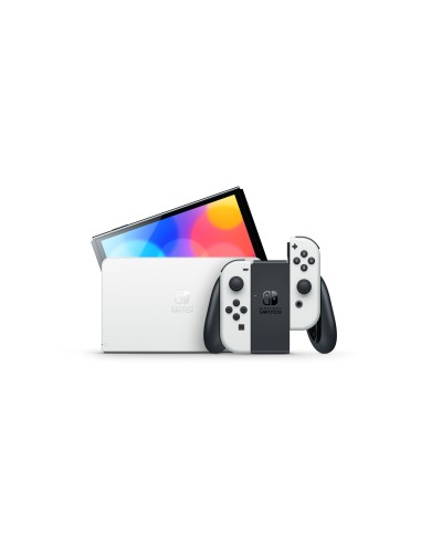 Nintendo Switch OLED videoconsola portátil 17,8 cm (7") 64 GB Pantalla táctil Wifi Blanco