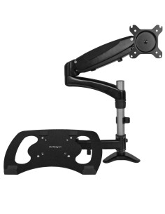 StarTech.com Brazo para un Monitor - Base para Ordenador Portátil con Ajuste de Altura de un Toque 2
