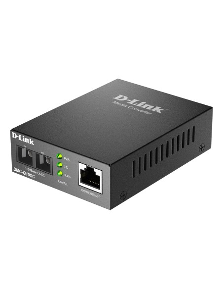 D-Link DMC-G10SC convertidor de medio 1000 Mbit s Monomodo D-Link DMC-G10SC convertidor de medio 1000 Mbit s Monomodo