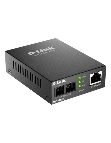D-Link DMC-G10SC convertidor de medio 1000 Mbit s Monomodo D-Link DMC-G10SC convertidor de medio 1000 Mbit s Monomodo