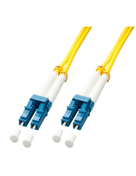 Lindy 47450 Cable de fibra óptica e InfiniBand 1 m LC Amarillo Lindy 47450 Cable de fibra óptica e InfiniBand 1 m LC Amarillo