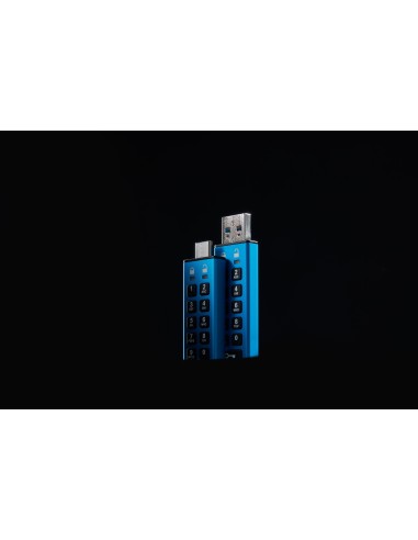 Kingston Technology IronKey Keypad 200 de 16 GB, FIPS 140-3 nivel 3 (pendiente) cifrado AES-256