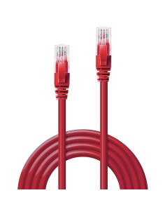 Lindy 48032 cable de red Rojo 1 m Cat6 U UTP (UTP) 2