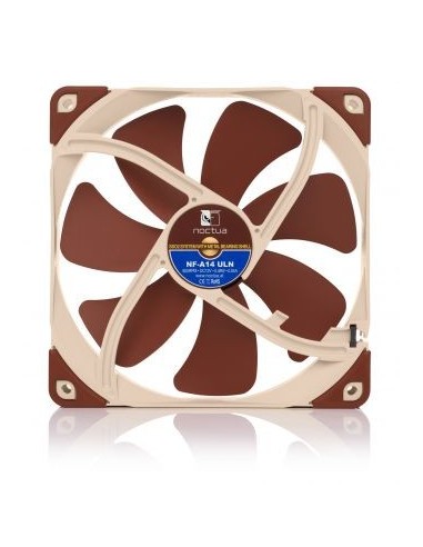 Noctua NOC-NF-A14-ULN Carcasa del ordenador Ventilador 14 cm Beige, Marrón 1 pieza(s)