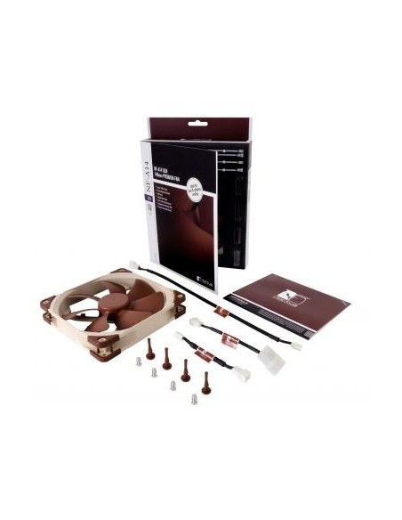 Noctua NOC-NF-A14-ULN Carcasa del ordenador Ventilador 14 cm Beige, Marrón 1 pieza(s)
