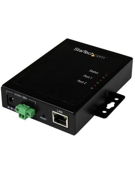 StarTech.com Servidor de Dispositivos Serie a IP de 2 Puertos RS232 - De Metal StarTech.com Servidor de Dispositivos Serie a IP de 2 Puertos RS232 - De Metal