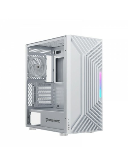 Nfortec NF-CS-NERVIA-W carcasa de ordenador Torre Blanco Nfortec NF-CS-NERVIA-W carcasa de ordenador Torre Blanco