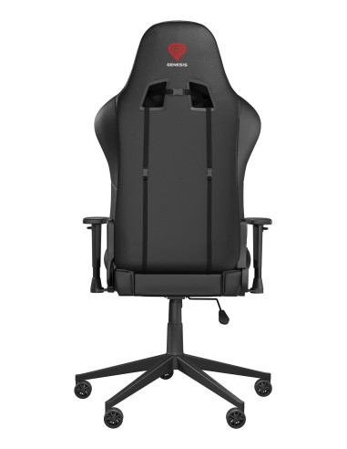 GENESIS Nitro 440 G2 Butaca para jugar Asiento acolchado Negro, Gris
