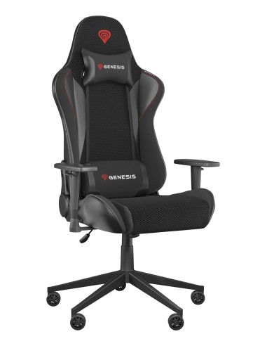 GENESIS Nitro 440 G2 Butaca para jugar Asiento acolchado Negro, Gris
