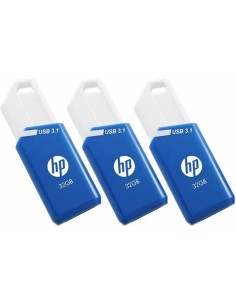HP x755w Triple Pack unidad flash USB 32 GB USB tipo A 3.2 Gen 1 (3.1 Gen 1) Azul, Blanco
