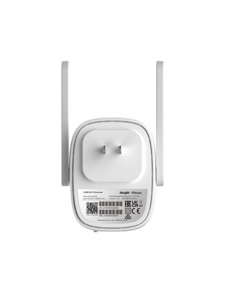 Ruijie Networks RG-EW300R sistema Wi-Fi Mesh (Wi-Fi en malla) Banda única (2,4 GHz) Wi-Fi 4 (802.11n) Blanco 1 Externo