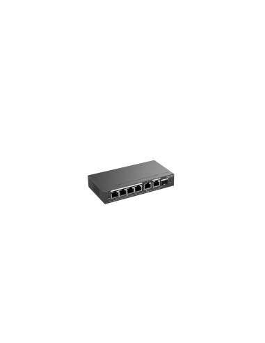 Ruijie Networks RG-ES206GS-P switch Gestionado L2 Gigabit Ethernet (10 100 1000) Energía sobre Ethernet (PoE) Negro