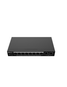Ruijie Networks RG-ES210GC-LP switch Gestionado L2 Gigabit Ethernet (10 100 1000) Energía sobre Ethernet (PoE) Negro