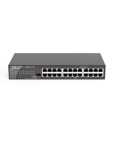 Ruijie Networks RG-ES124GD switch No administrado Gigabit Ethernet (10 100 1000) Negro