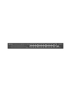 Ruijie Networks RG-ES126S-LP V2 switch No administrado Fast Ethernet (10 100) Energía sobre Ethernet (PoE) Negro
