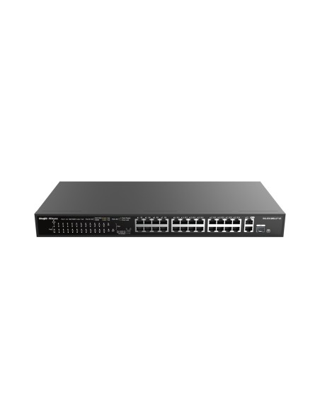 Ruijie Networks RG-ES126S-LP V2 switch No administrado Fast Ethernet (10 100) Energía sobre Ethernet (PoE) Negro Ruijie Networks RG-ES126S-LP V2 switch No administrado Fast Ethernet (10 100) Energía sobre Ethernet (PoE) Negro