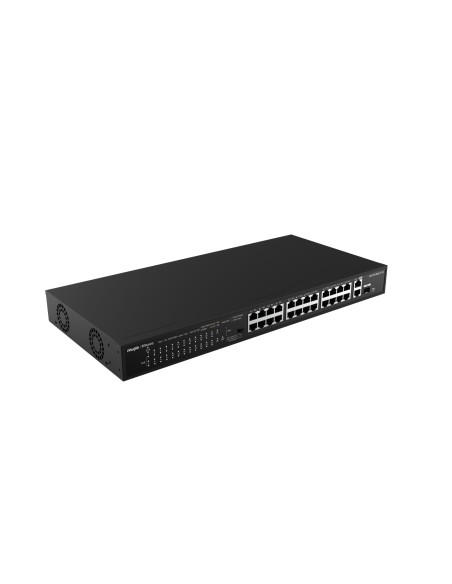 Ruijie Networks RG-ES126S-LP V2 switch No administrado Fast Ethernet (10 100) Energía sobre Ethernet (PoE) Negro Ruijie Networks RG-ES126S-LP V2 switch No administrado Fast Ethernet (10 100) Energía sobre Ethernet (PoE) Negro