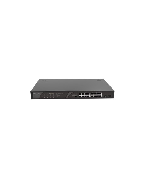 Ruijie Networks RG-ES118GS-P switch No administrado Gigabit Ethernet (10 100 1000) Energía sobre Ethernet (PoE) Negro Ruijie Networks RG-ES118GS-P switch No administrado Gigabit Ethernet (10 100 1000) Energía sobre Ethernet (PoE) Negro