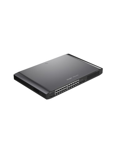 Ruijie Networks RG-ES226GC-P switch Gestionado L2 Gigabit Ethernet (10 100 1000) Energía sobre Ethernet (PoE) Negro