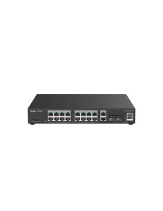 Ruijie Networks RG-ES220GS-P switch Gestionado L2 Gigabit Ethernet (10 100 1000) Energía sobre Ethernet (PoE) Negro 2