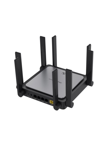 Ruijie Networks RG-EW3200GX PRO router inalámbrico Gigabit Ethernet Doble banda (2,4 GHz   5 GHz) Negro