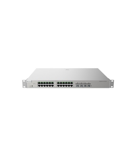 Ruijie Networks RG-NBS5200-24GT4XS-P switch Gestionado L3 Gigabit Ethernet (10 100 1000) Energía sobre Ethernet (PoE) Gris Ruijie Networks RG-NBS5200-24GT4XS-P switch Gestionado L3 Gigabit Ethernet (10 100 1000) Energía sobre Ethernet (PoE) Gris