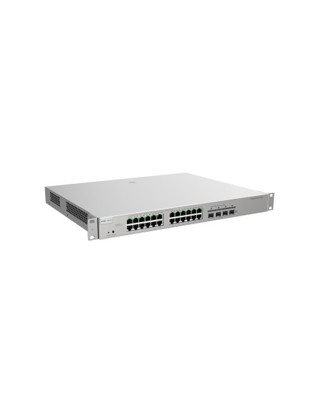 Ruijie Networks RG-NBS5200-24GT4XS-P switch Gestionado L3 Gigabit Ethernet (10 100 1000) Energía sobre Ethernet (PoE) Gris Ruijie Networks RG-NBS5200-24GT4XS-P switch Gestionado L3 Gigabit Ethernet (10 100 1000) Energía sobre Ethernet (PoE) Gris