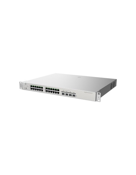 Ruijie Networks RG-NBS5200-24GT4XS-P switch Gestionado L3 Gigabit Ethernet (10 100 1000) Energía sobre Ethernet (PoE) Gris Ruijie Networks RG-NBS5200-24GT4XS-P switch Gestionado L3 Gigabit Ethernet (10 100 1000) Energía sobre Ethernet (PoE) Gris