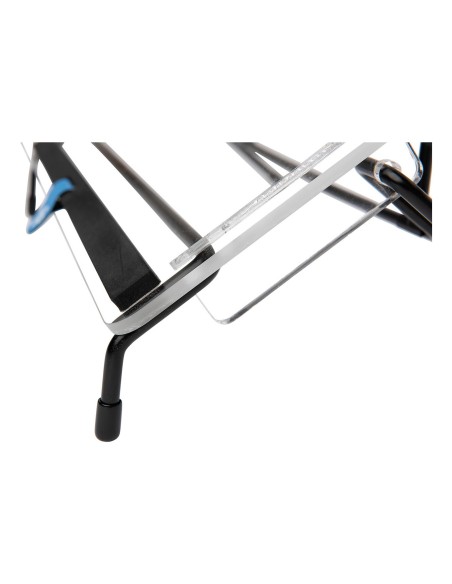 R-Go Tools Portadocumentos R-Go Flex Read, ergonómico, con reposamuñecas de espuma blanda, acrílico transparente