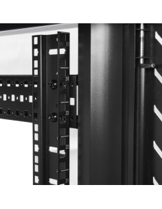 StarTech.com Armario Rack para Servidores 32U 19" 4 Columnas - Rack de Servidores con Cerradura y Seguro - Rack con Ruedas y 2