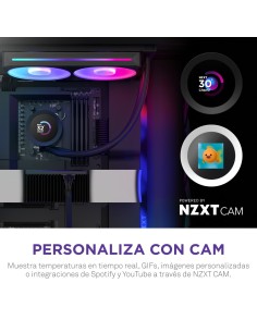 NZXT Kraken Plus RGB 240 Procesador Sistema de refrigeración líquida todo en uno 12 cm Negro 2
