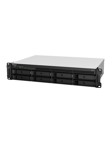 Synology RackStation RS1221+ servidor de almacenamiento NAS Bastidor (2U) Ryzen Embedded V1500B 4 GB DDR4 0 TB DiskStation
